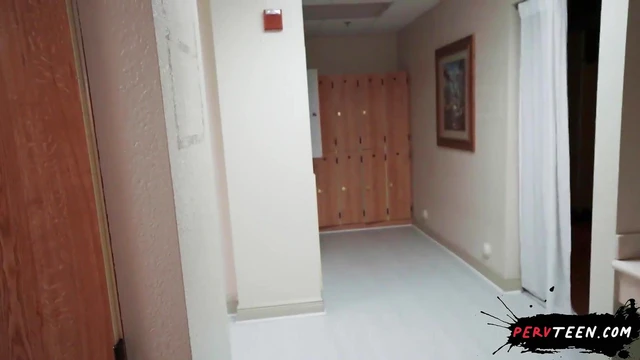 Caught in the Gym Locker Room - Naughty PervTeen's Seductive Surprise!