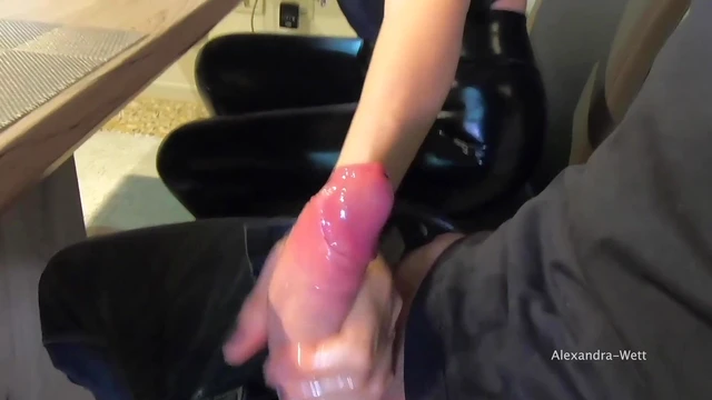 Busty Stranger's Massive Cock Jerking Off in Public for Shocked Onlookers