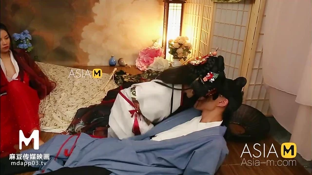 Sizzling Asian Threesome Featuring Glamorous Booties and Hot Action