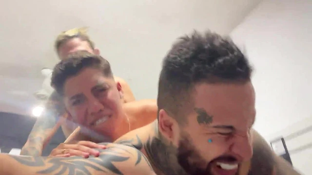 Unleashing A Torrent Of Pleasure, He Pummeled Her Ass And Hair & Wet Pussy