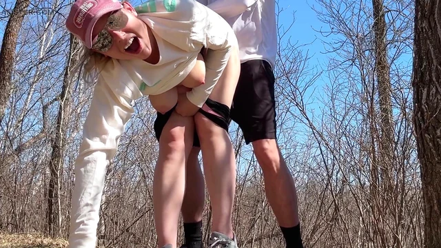 Busty MILF Risks It All for Hardcore Public Fuck in the Wild