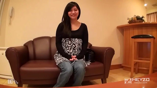 Japanese Clerk Yuna Tempts Stranger While Boyfriend Waits Patiently Nearby