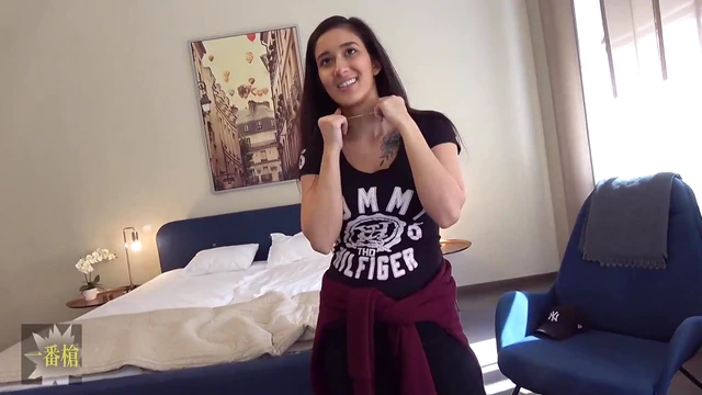 Slim Teen Darcia Shows Off Fluffy Big Tits and Gets Raw Fucked Hard Live