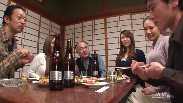 Beautiful Witches Gather at Neighborhood Bash for Steamy Consolation Party Fun