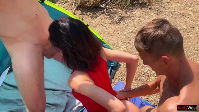 Ravenous Slut Wife Ravaged in Steamy Outdoor Orgy, BBQ Forgotten as Massive Dicks Stretch Her Holes