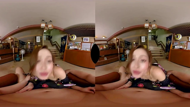 Present-Day Yama-Uba Rino Kirishima's Assailant Mistress Creampies Her Victim at Hidden Springs