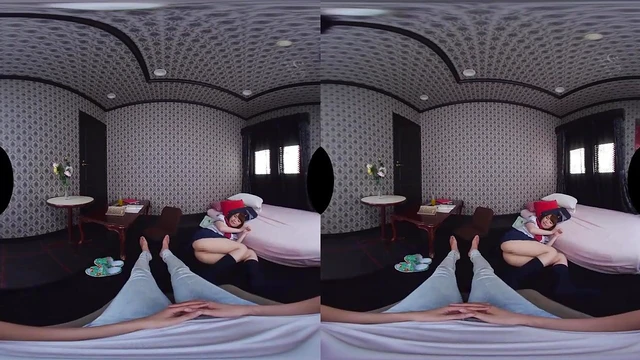 Naughty Schoolgirl Uses Uniform & Thong to Seduce Her Tutor Now