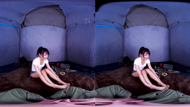 Stormy Night Support Leads to Intimate Acts Under Suspended Bridges with Mitsuki