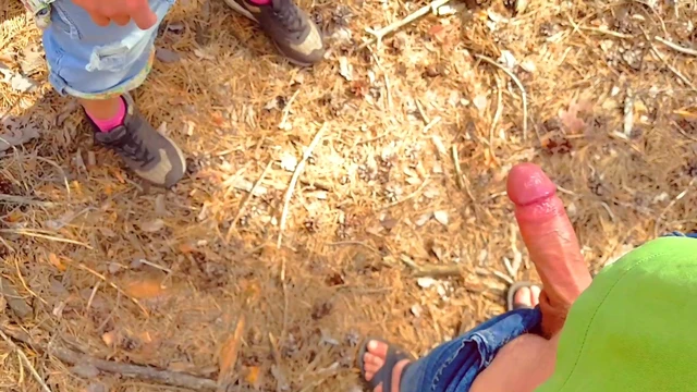 Shocked Watching Her Secretly Cum in Panties During Public Outing