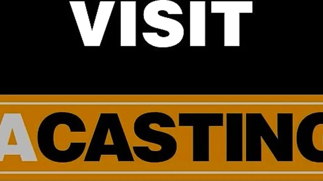 Sultry Small-Busted Diva Gives Agent Sloppy Blowjob for Job Approval