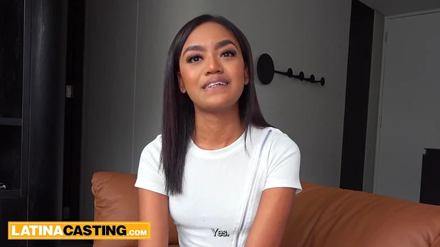 Tiny Light-Skinned Teen Demonstrates Her Expertise in Taking Cock in Her Tight, Juicy Ass