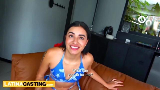Shy Latina Teen Gets Fucked by Big Cock During Casting Call