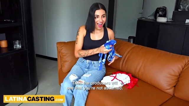 Shy Latina Teen Gets Fucked by Big Cock During Casting Call