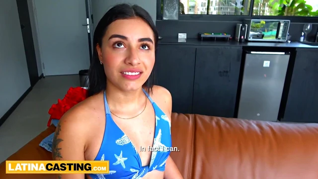 Latina Teen's Job Interview Ends in Intense Fucking and Creampie