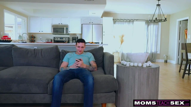 Nearly Bare Milf Aiden Ashley Seduces Her Curious Stepson In Secret Desire