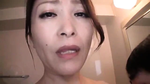 Mature Asian Beauty Provides Hot Pov Blowjob Right There In The Bathroom