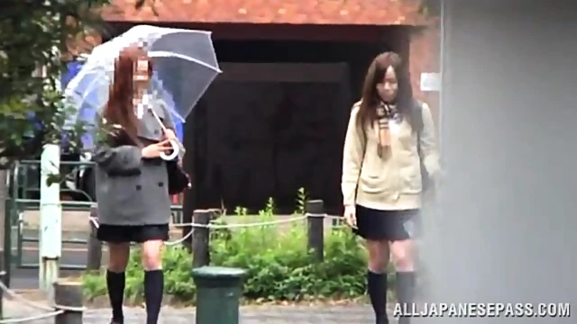 Naughty Miyu Kiritani Lifts Skirt For Hot Fuck Festivities