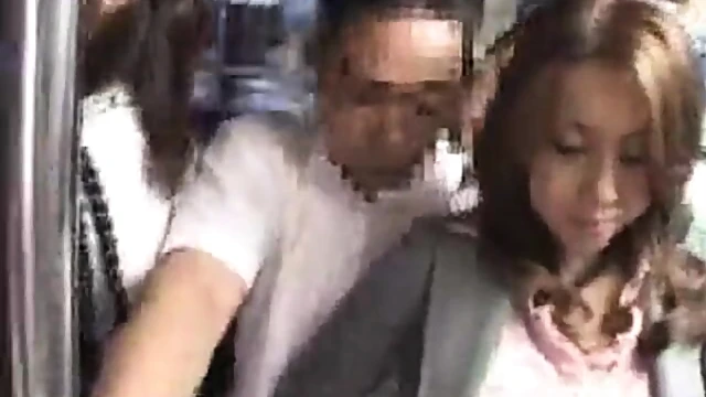 Sizzling Asians Attempt Explicit Encounter Amidst Public Bus Commuters