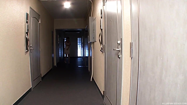 Sizzling Hotel Hallway Lesbians - Two Asian Beauties Get Steamy Together