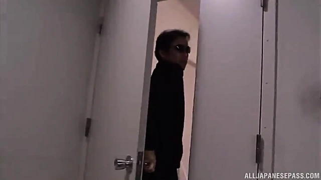 Passionate Japanese Business Girl Seduces Horny Guy In Bathroom Sex