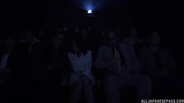 Passionate Japanese Business Girl Seduces Horny Guy In Bathroom Sex