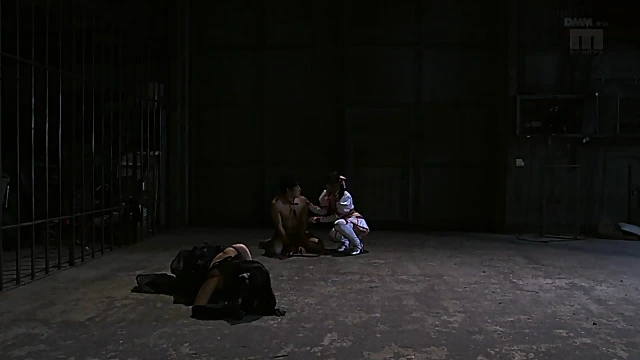 Japanese Domme Teases Bound Guy With Handjob Pleasure Then Fucks Him Hard