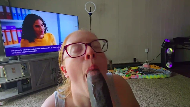 My Best friends wife sucks my Cock from time to time when he's not home