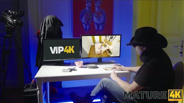 Talented Brittany Bardot Fakes Cheating Scene in 4K Mature Movie Thrill