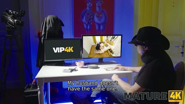 Talented Brittany Bardot Fakes Cheating Scene in 4K Mature Movie Thrill