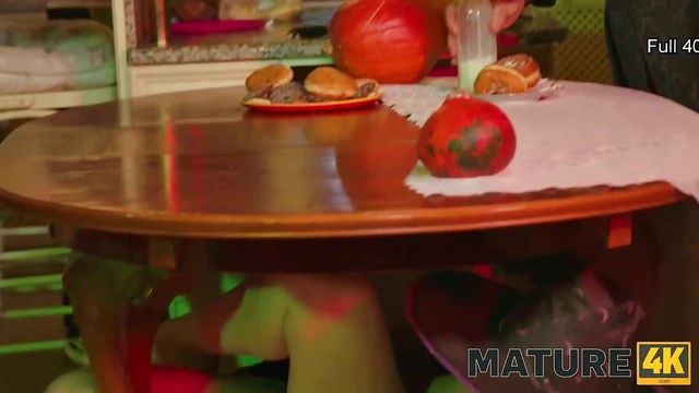 Mature 4K Cocotte Over 50 Shows Her Trailer Skills with Explicit Sex Acts