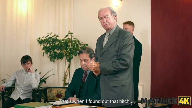 Hot Gilf Takes Big Cock in Tight Pussy During Steamy Sex Encounter