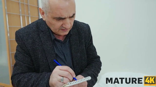 Mature Woman's Passionate 4K Encounter Unleashed on Camera