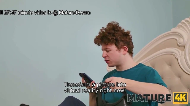 Seductive MILF Tanya Virago Tempts in a Pleasurable Movie Scene