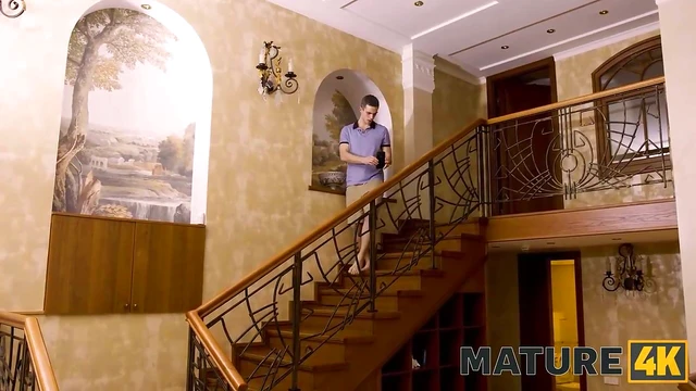 Caught Masturbating MILF Tender Angela Gets Fucked Hard in 4K