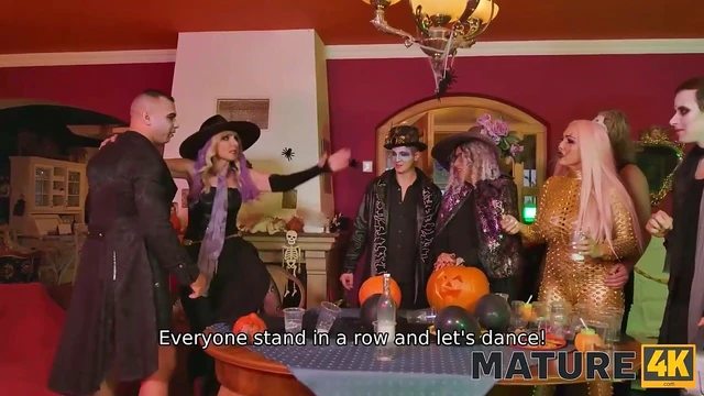 Sensual Mature Lady Dazzles in Explicit Voluptuous Fantasy Scene