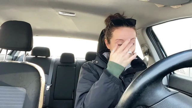 Going Thru a Drive Thru while Trying Not To CUM