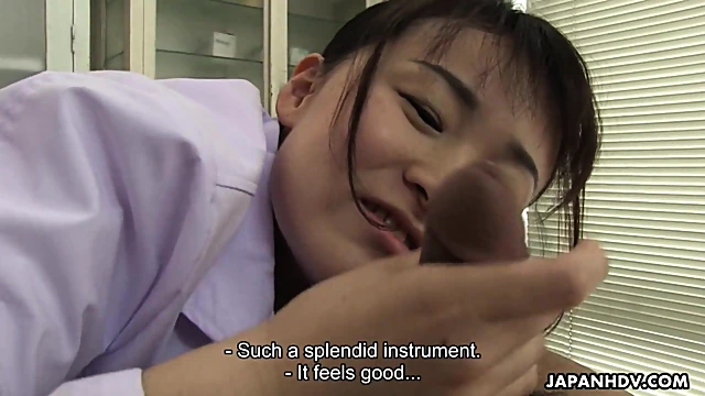 Seductive Japanese Nurse Sayaka Aishiro Gives Blows Before Spread Legs Fuck