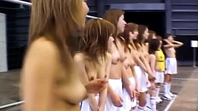 Passionate Japanese Group Orgy Unfolds At The Sports Stadium Live