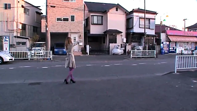 Japanese Lingerie Girl Gets Mechanic's Expert Cock Service For Satisfaction