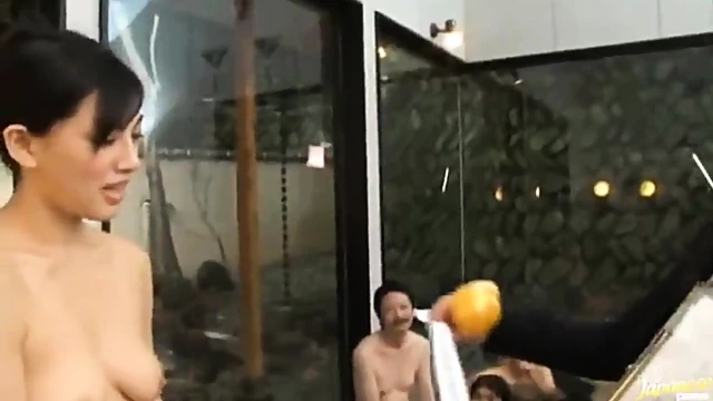 Hungry Japanese Babe Craves Cock In Steamy Male Spa Encounter