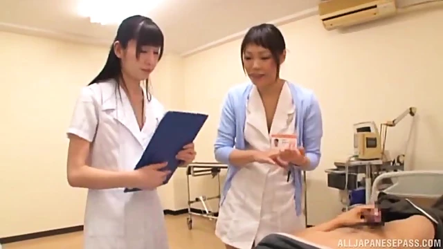 Seductive Nurse Eases Patient's Pain Through Sultry Sexual Pleasure