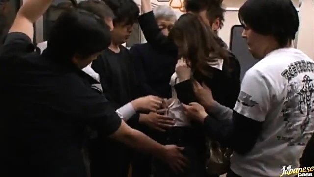 Sultry Kaori Maeda Seduces Riders In The Bus For Hot Public Fuck