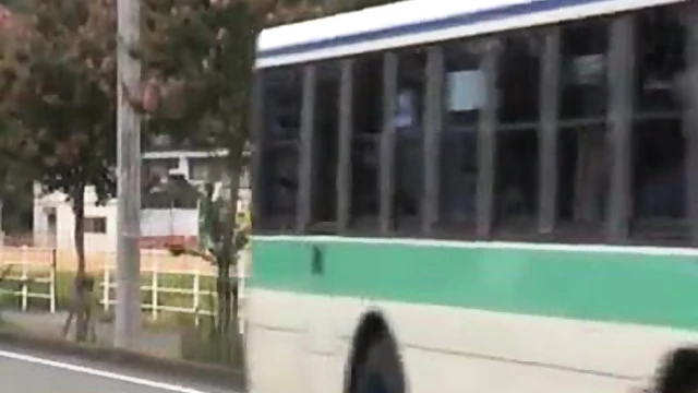 Sneaky Pervert Lifts Hot Asian Babe’s Mini-Dress On Busy Bus Ride