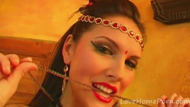 Sensual Angel Dances Seductively Before Hot Sex at Love Home