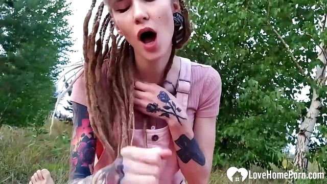 Baby Doll Gets Wild With Bouncing Tits & Juicy Cumshot Action