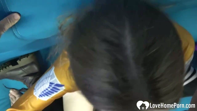 Stylish Brunette Tempts Lover at Home for Steamy XXX Action