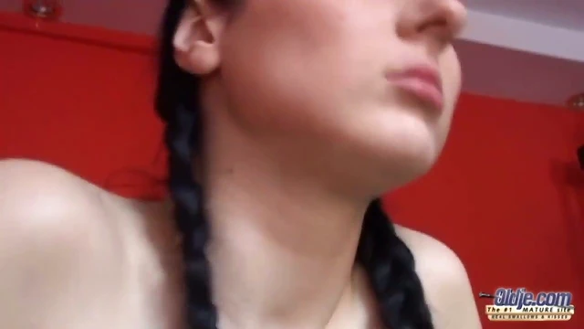 Raunchy Oldje Handjob Action Gets Him Rock Hard and Panting Fast