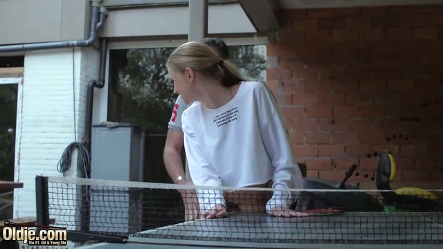 Ivy Rein Tempts Oldje With Sultry Sex Appeal Before Giving Him A Taste Of Her Heat