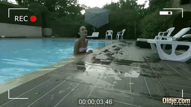 Sweet Petite Oldje Takes Charge for Arousing Trailer Sex Scene