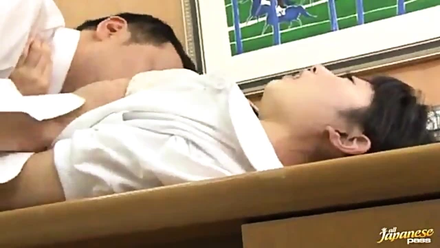 Seductive Nurse Tempts Doctor With Deep Blowjob Before Steamy Sex